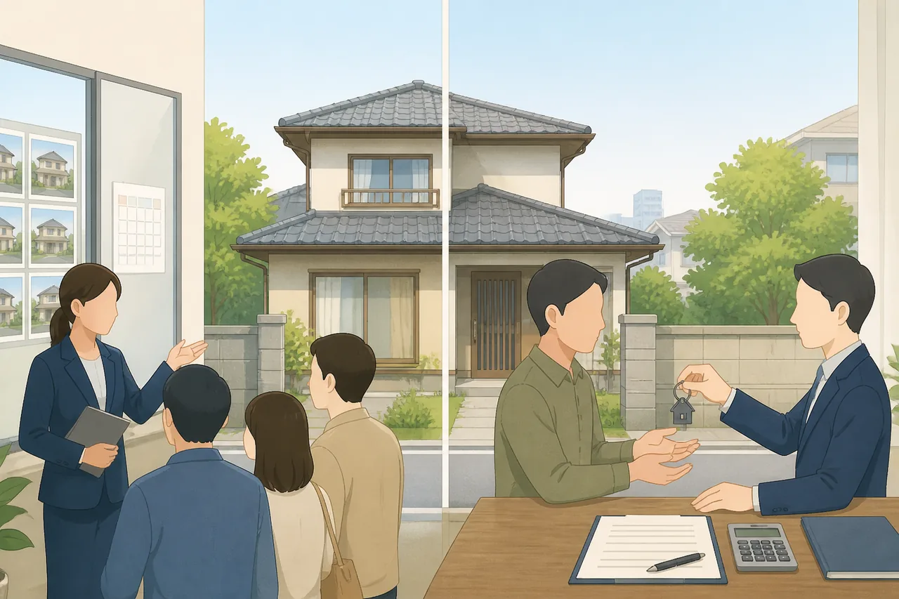 仲介と買取の違い｜東区の空き家はどちらを選ぶべきか