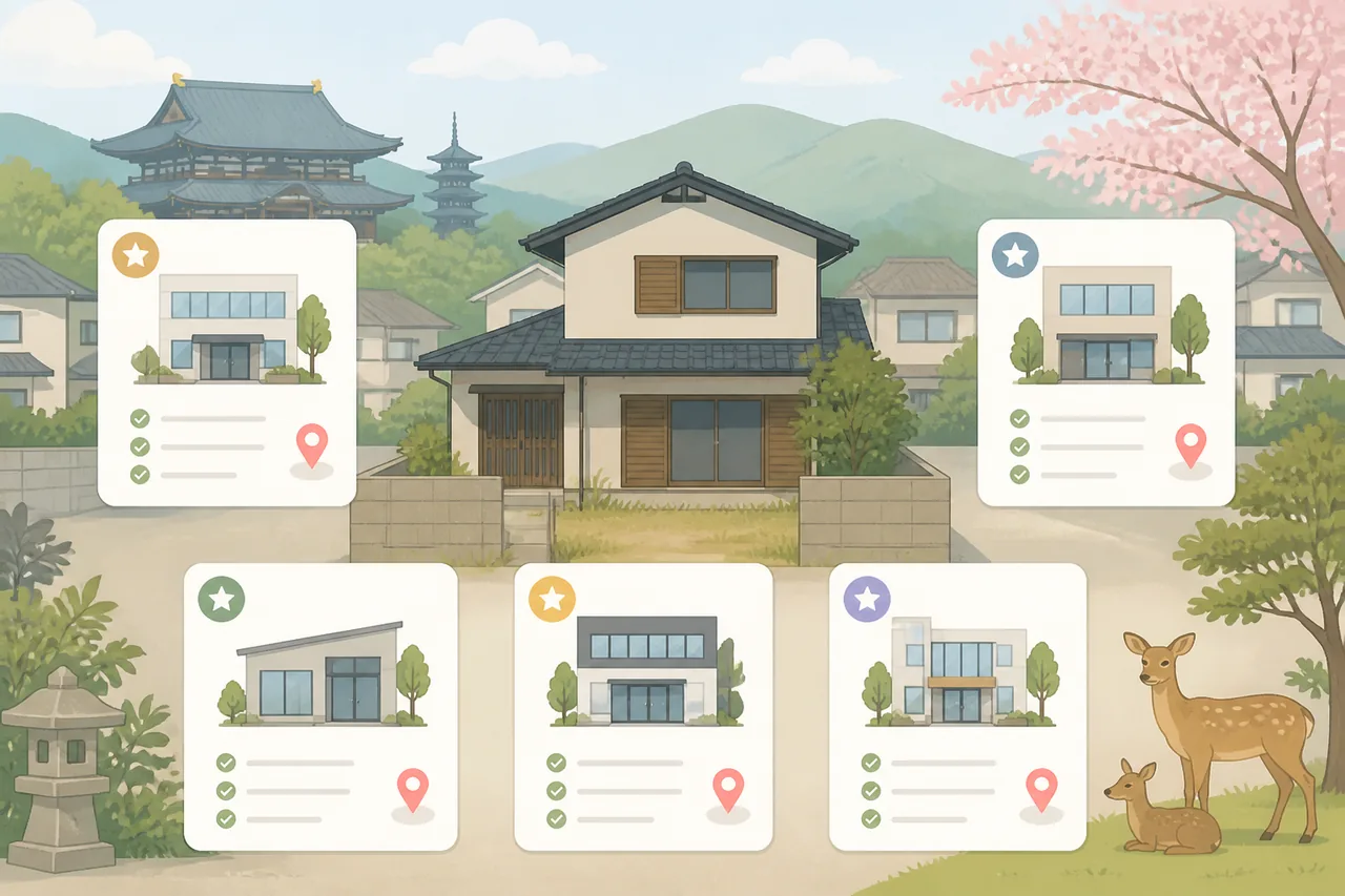 奈良の空き家買取おすすめ業者ランキング5選