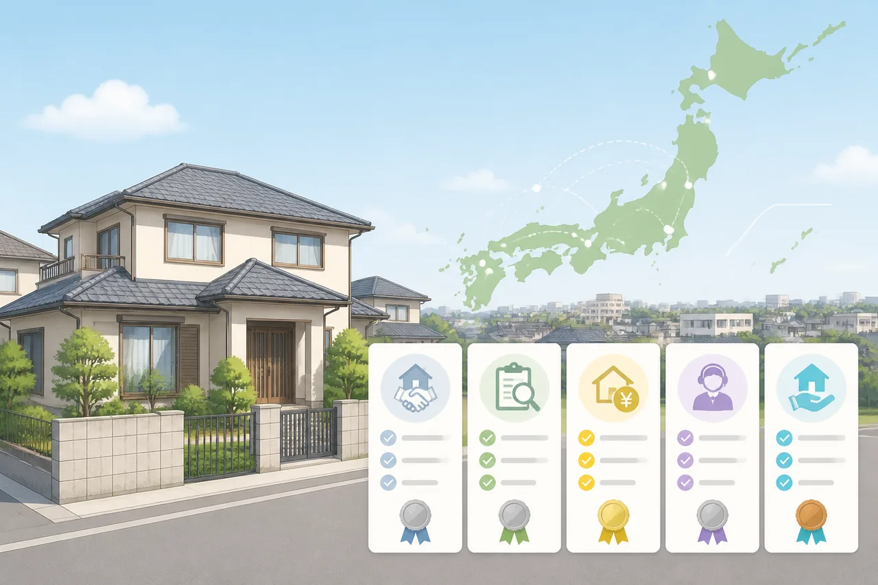 空き家買取おすすめ業者ランキング5選（全国対応）