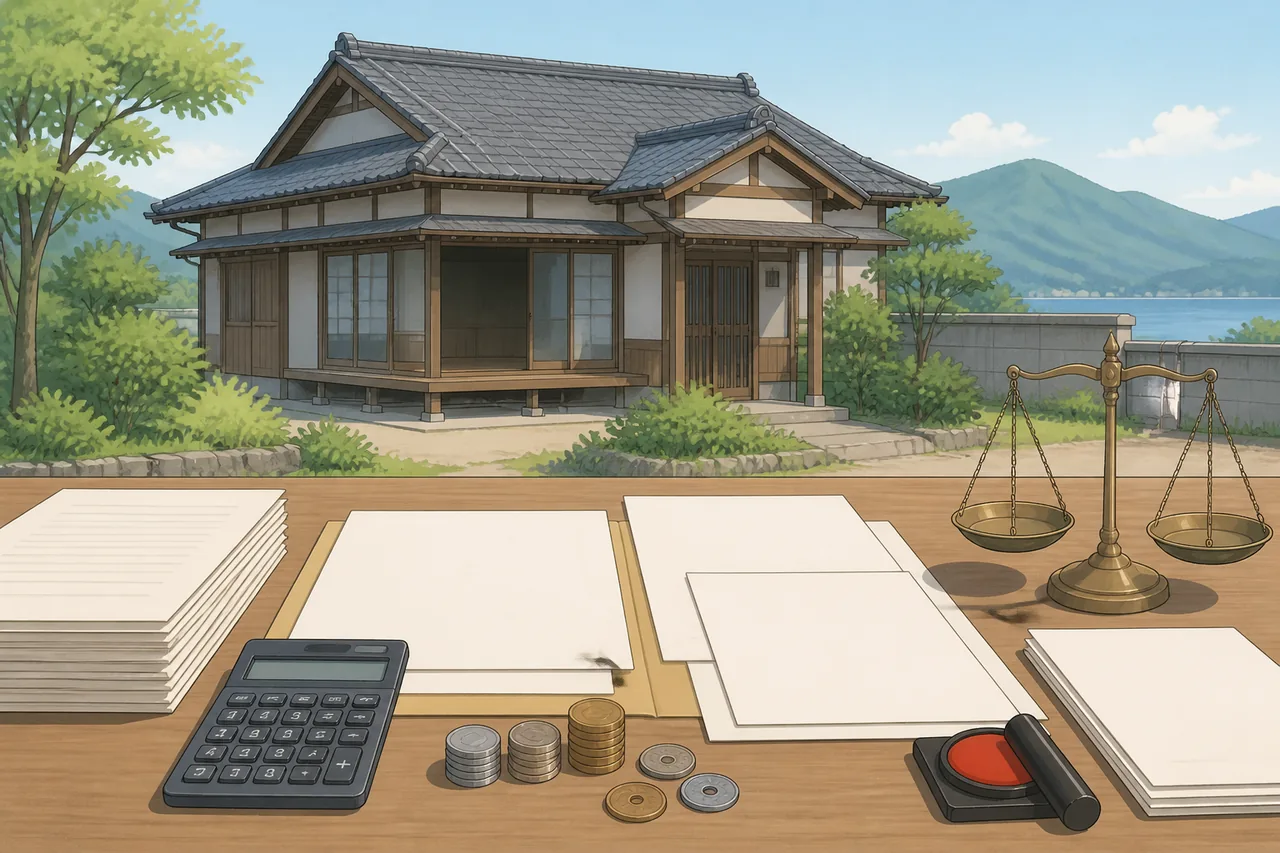 空き家買取で注意したい税金・費用・法律
