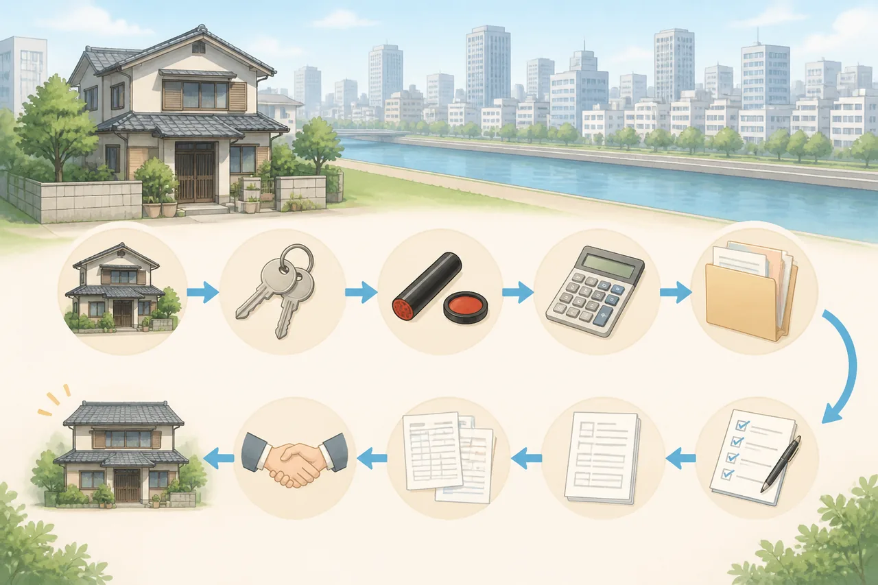 空き家買取の流れと必要書類