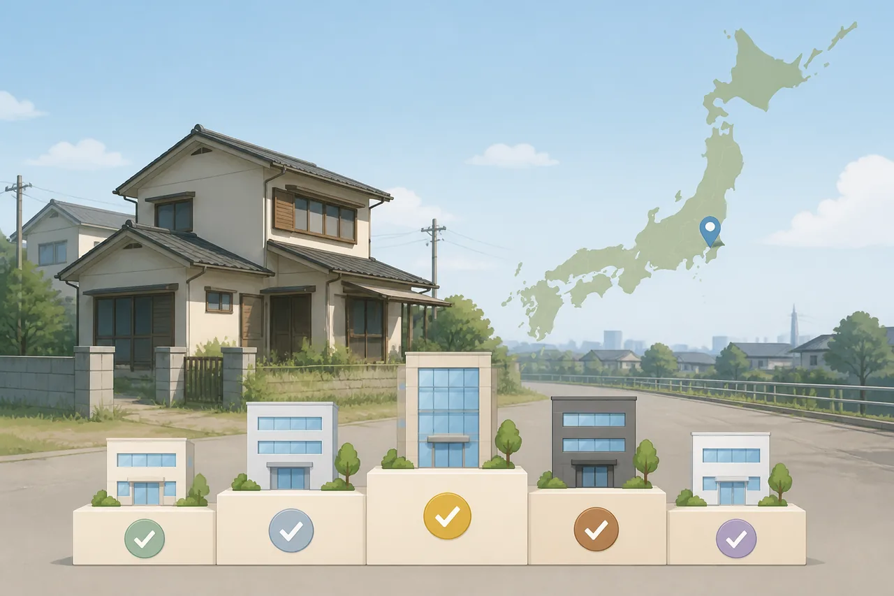 空き家買取おすすめ業者ランキング5選（全国対応）