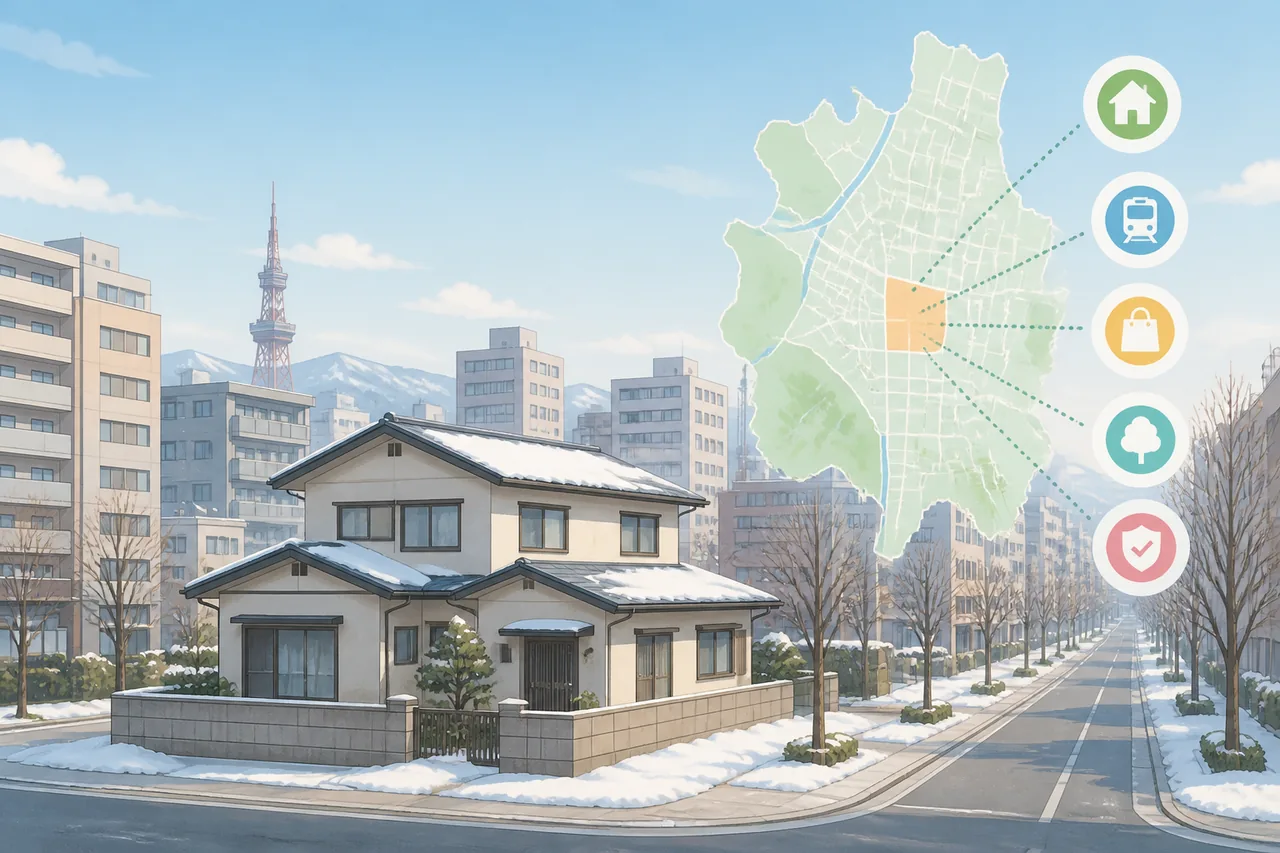 札幌市中央区の空き家は買取向き？地域特性から解説