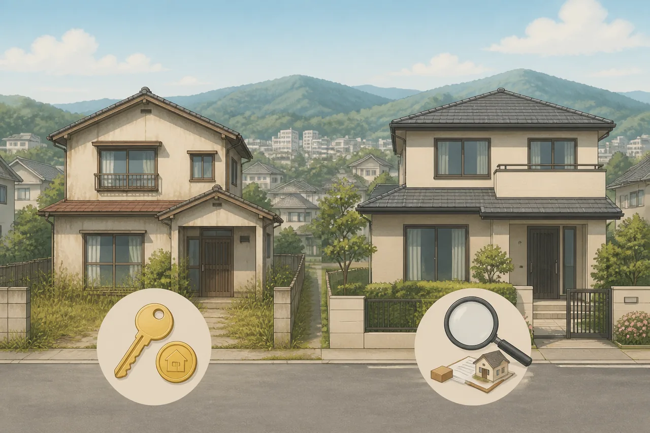 買取が向いている空き家・仲介が向いている空き家
