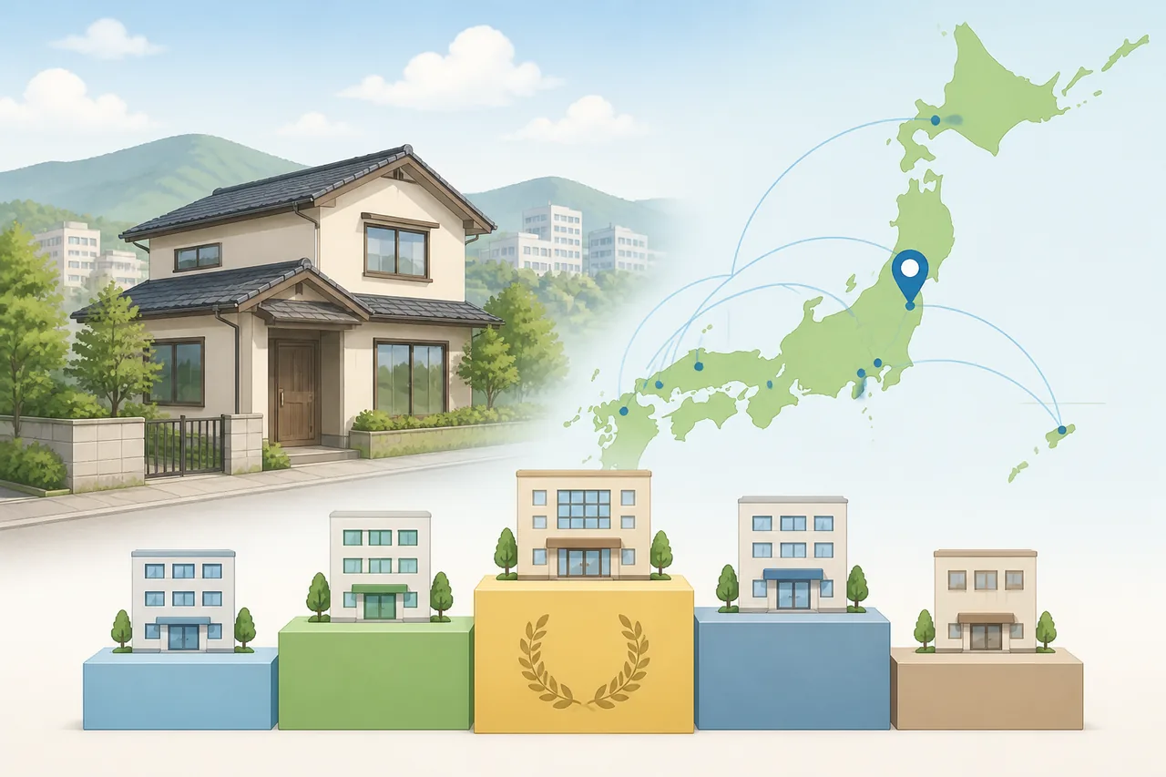 空き家買取おすすめ業者ランキング5選（全国対応）