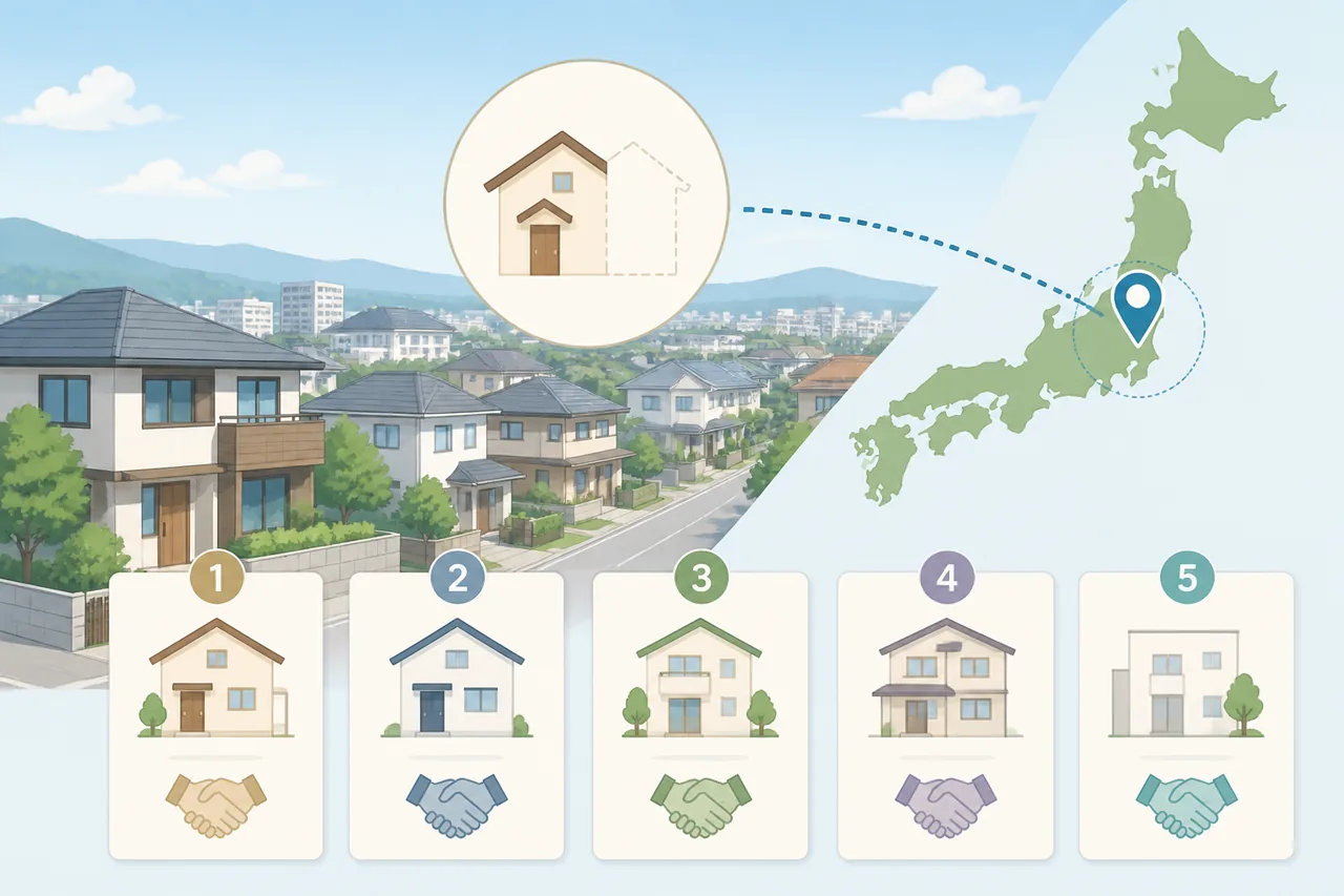 空き家買取おすすめ業者ランキング5選（全国対応）