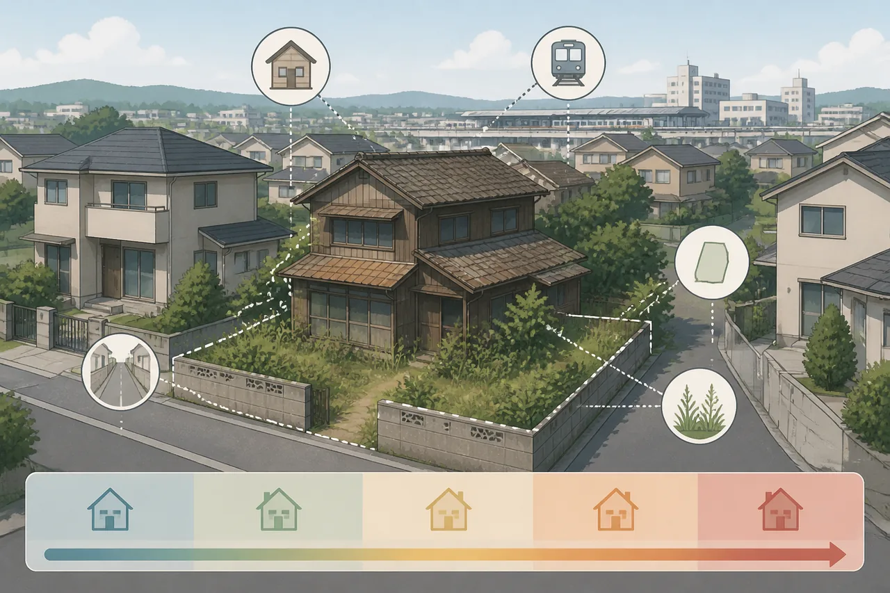 査定額が割れやすい所沢市の空き家の特徴