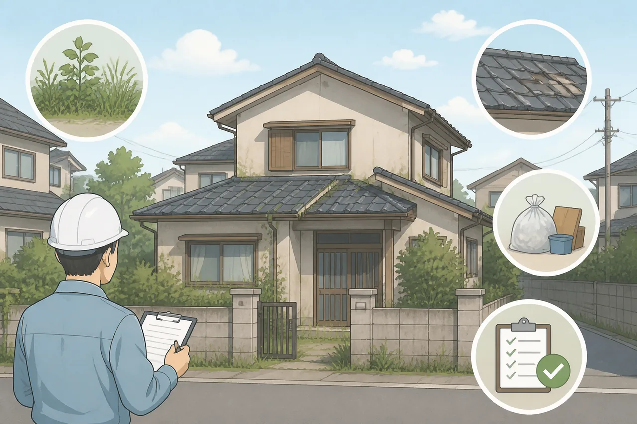特定空家に指定される前に確認したいこと