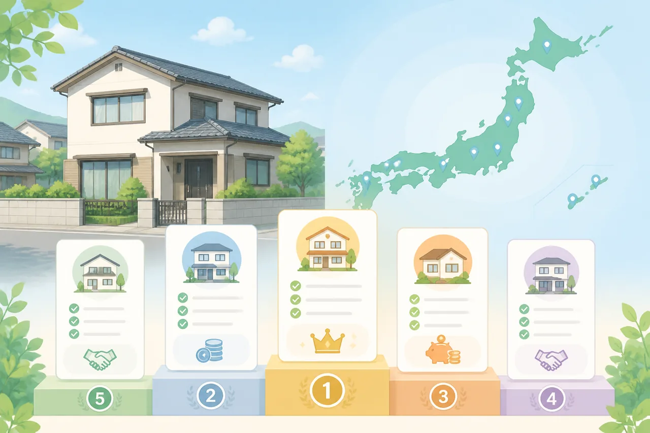空き家買取おすすめ業者ランキング5選（全国対応）