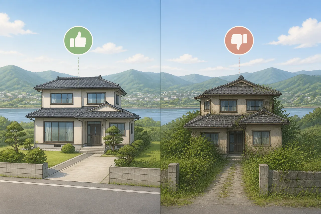 徳島で買取されやすい空き家・されにくい空き家