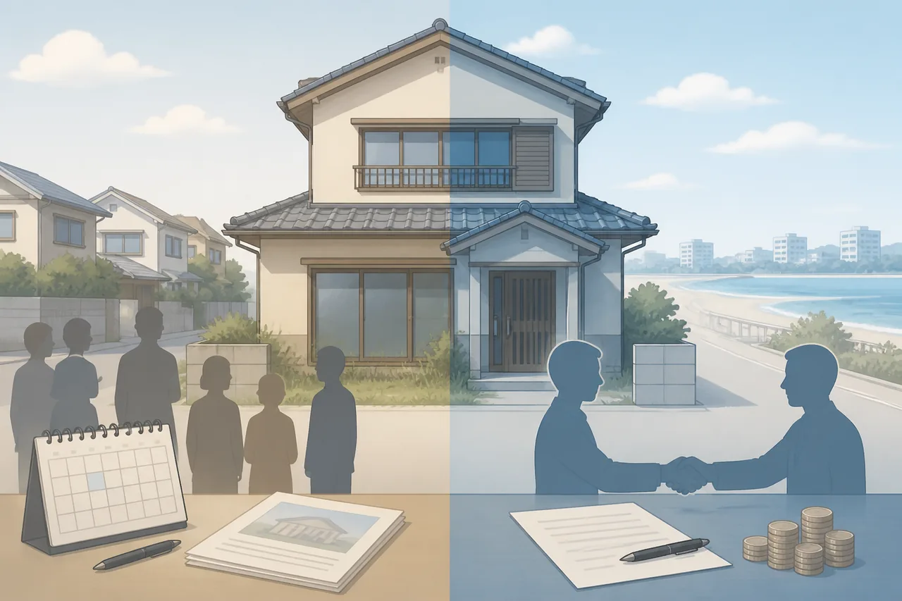 仲介と買取の違い｜浦安市の空き家はどちらで売るべきか