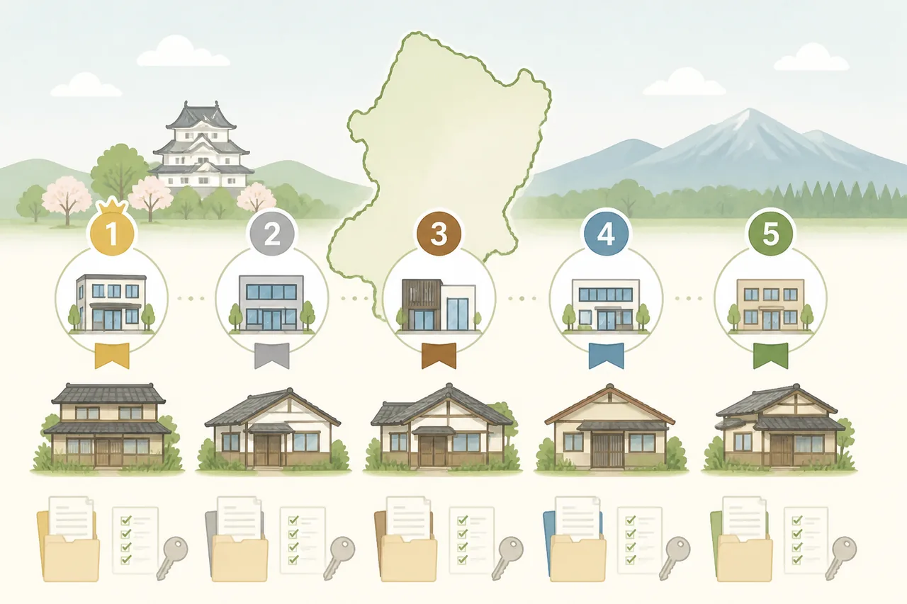 山形の空き家買取おすすめ業者ランキング5選