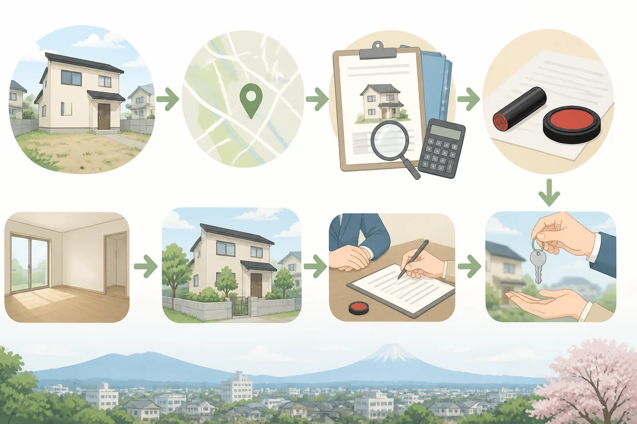 大和市で空き家を買取してもらう流れ