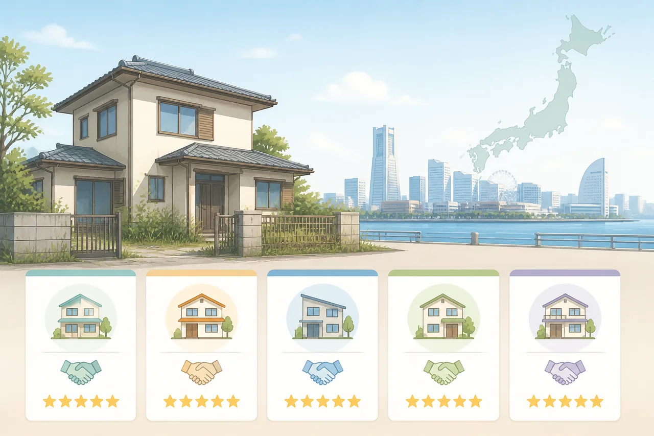 空き家買取おすすめ業者ランキング5選（全国対応）