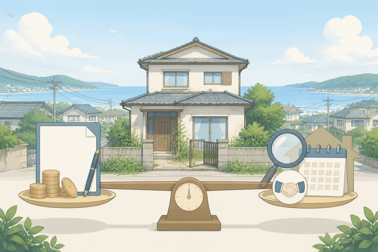 空き家買取と仲介売却はどちらがよい？