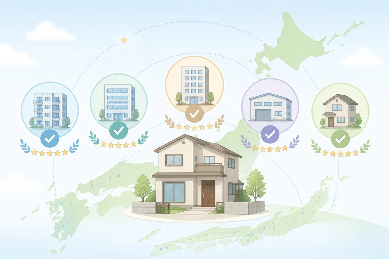 空き家買取おすすめ業者ランキング5選（全国対応）