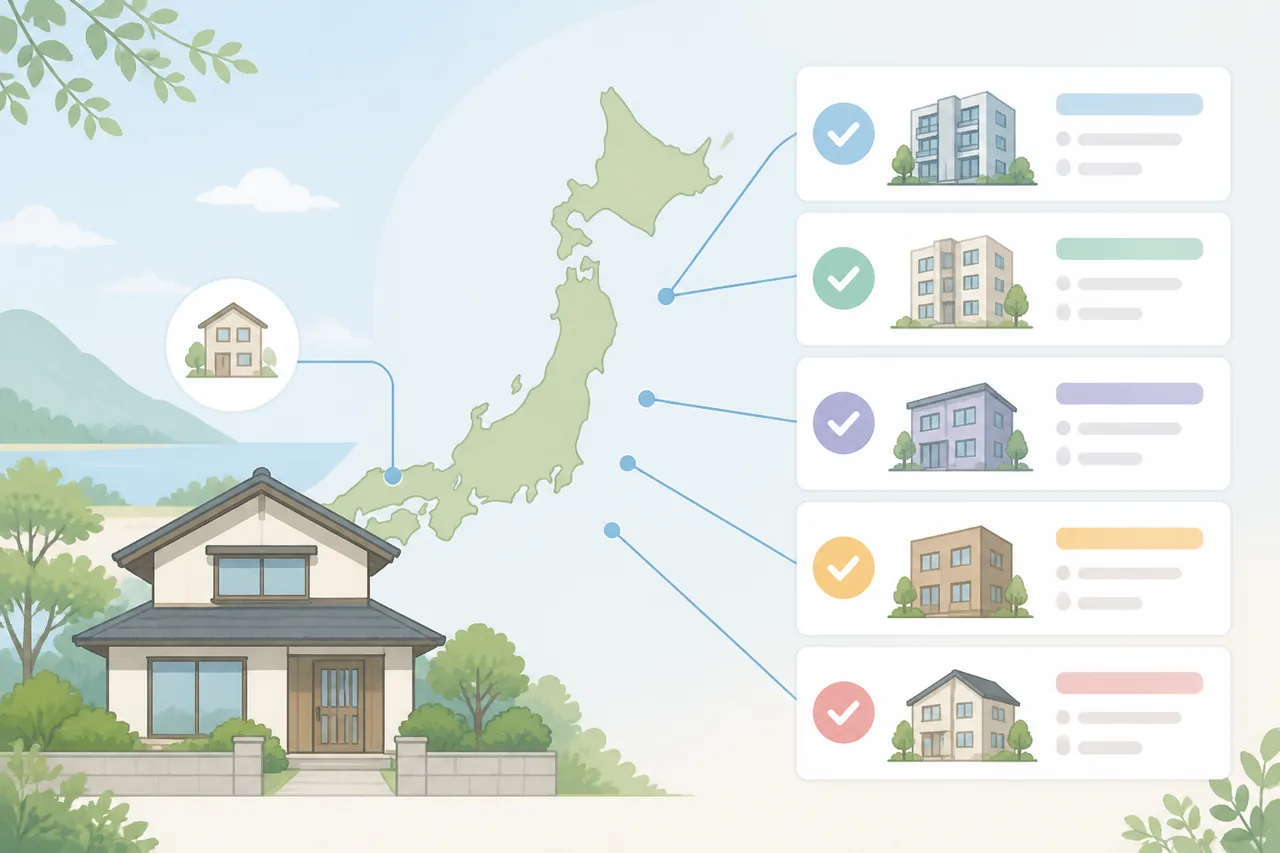 空き家買取おすすめ業者ランキング5選（全国対応）